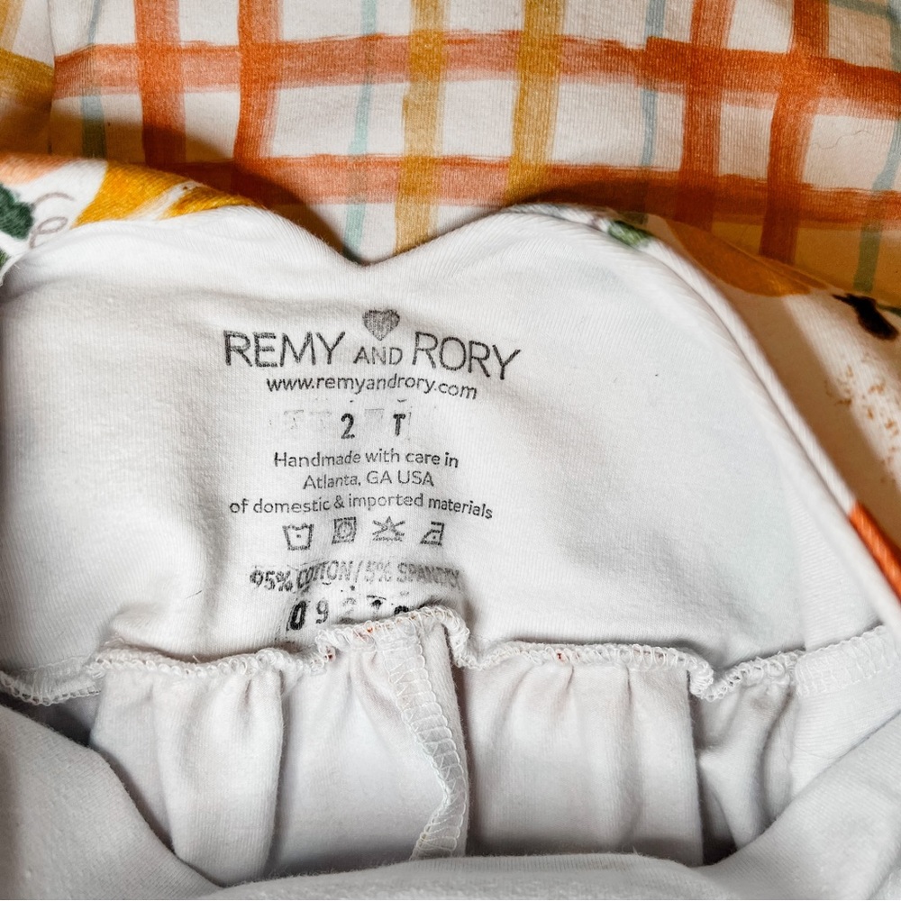 Remy & Rory Pumpkin Jumpsuit - Picture 3 of 3